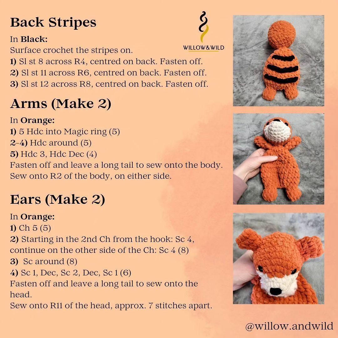 growlie the fire pup free pattern