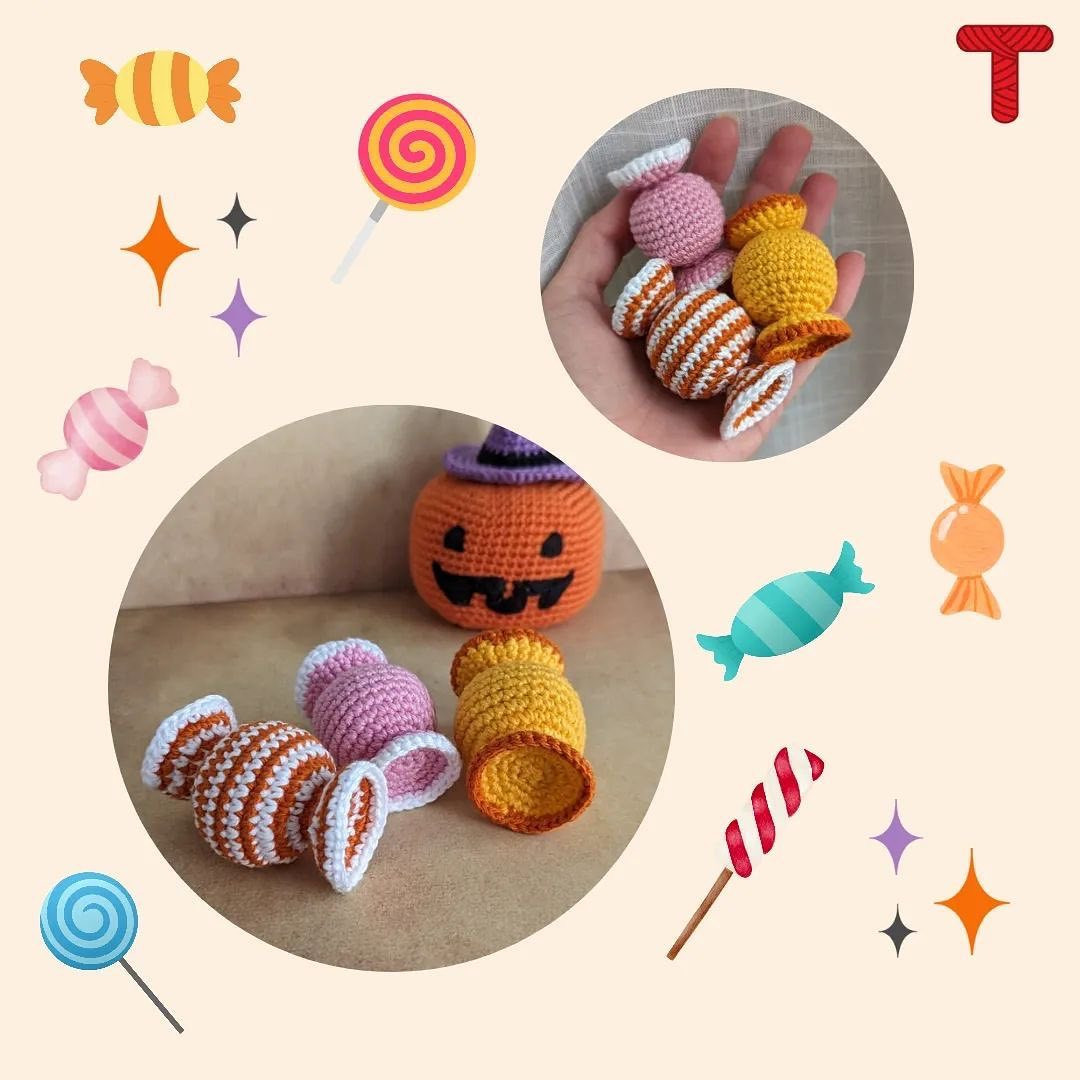 halloween candy free pattern