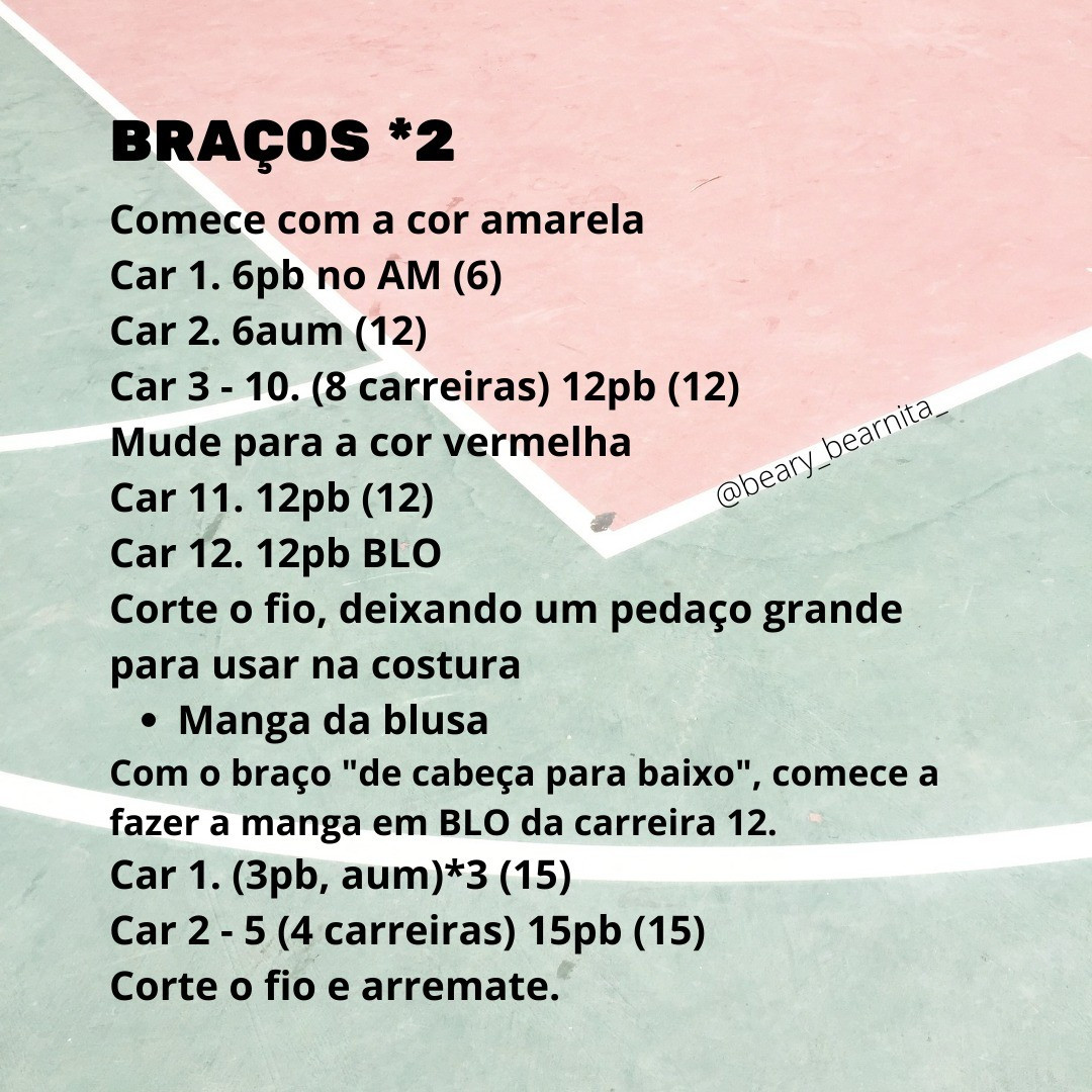 Hoje eu trouxe a tradução dessa receita linda da @beary_bearnita_