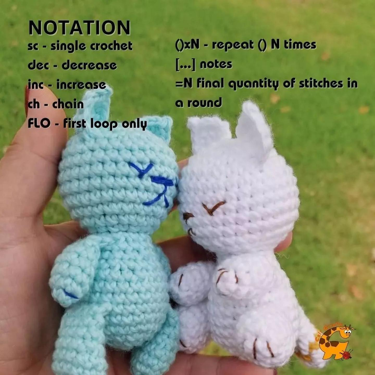 kitten free pattern