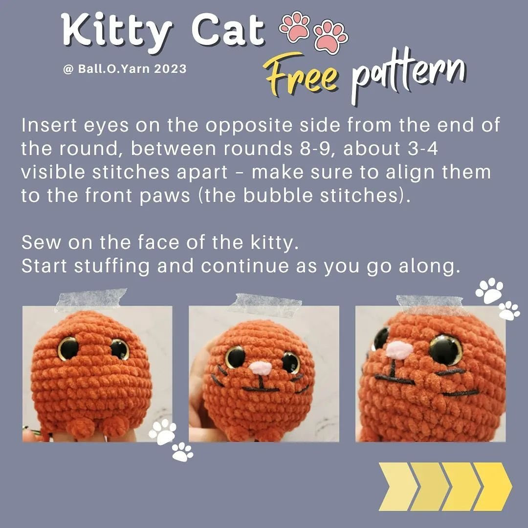 kitty cat free pattern