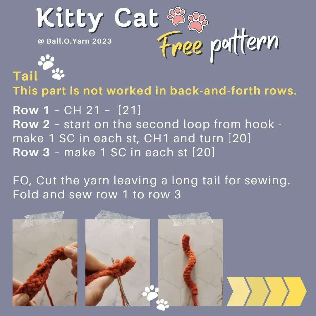 kitty cat free pattern