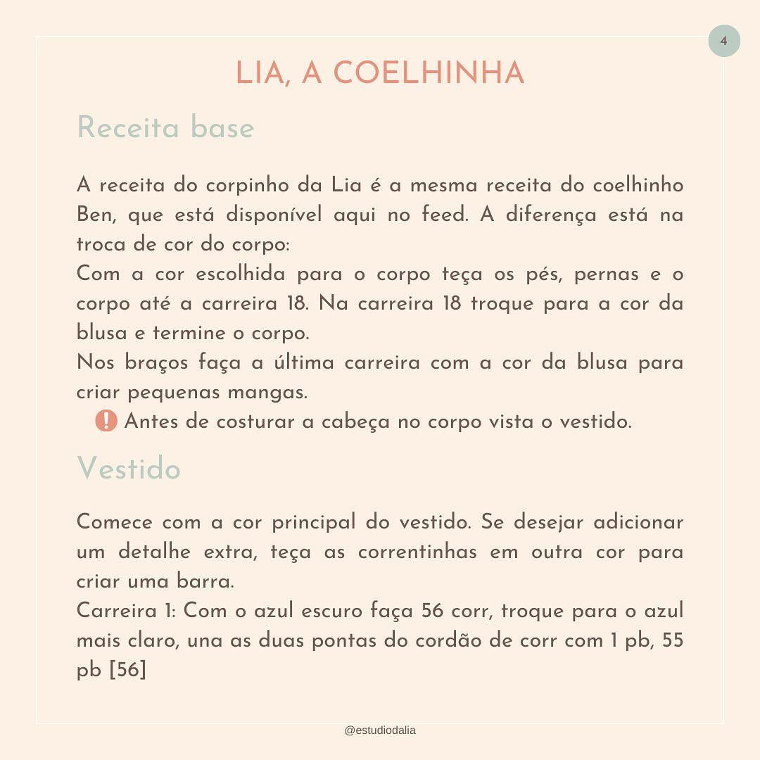 🌸🐰Lia, uma coelhinha para o ano todo! 🐰🌸
Domingo tem piquenique de Páscoa e é claro que a Lia não ia ficar de fora! Colocou seu vestidinho novo e chegou para encontrar o Ben 🐰🌸✨