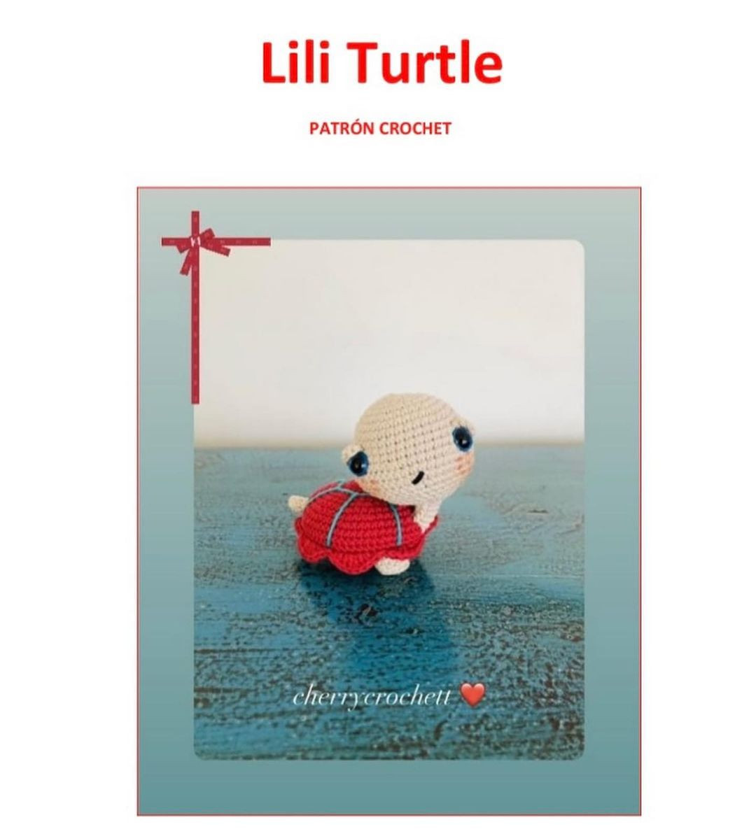 lili turtle crochet pattern