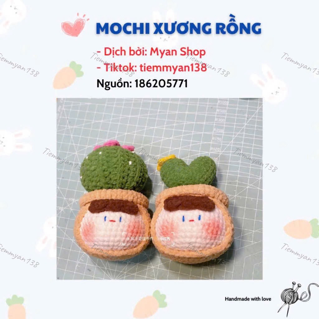 mochi xương rồng