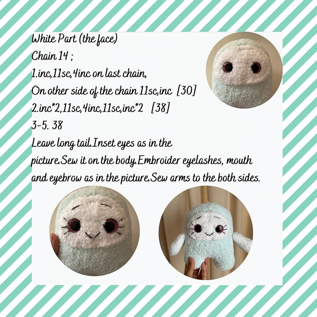 monster raby free pattern