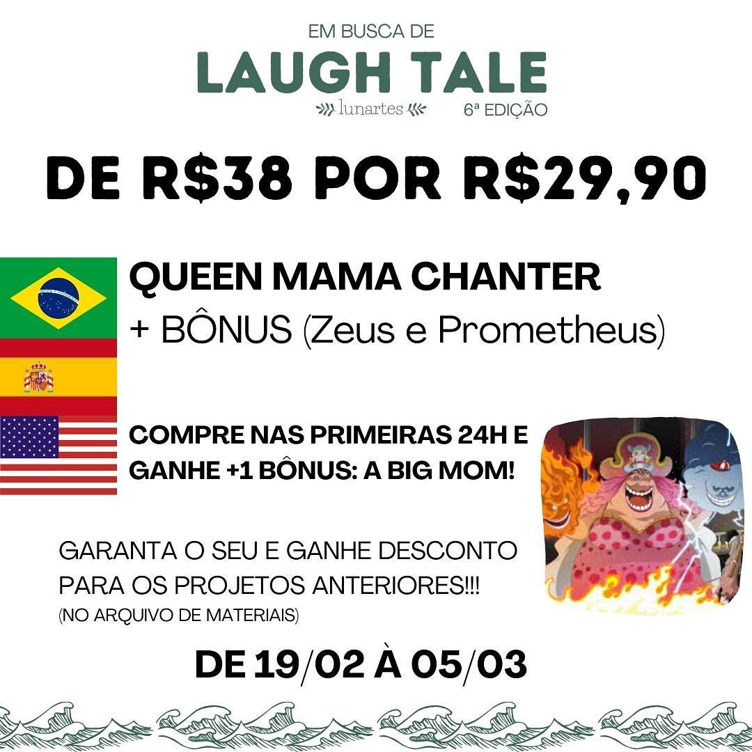 O sexto e-book da coleção Em Busca de Laugh Tale finalmente está disponível 🍰