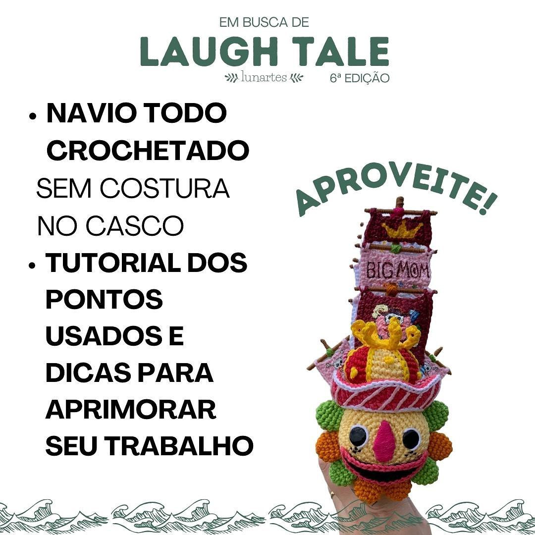 O sexto e-book da coleção Em Busca de Laugh Tale finalmente está disponível 🍰