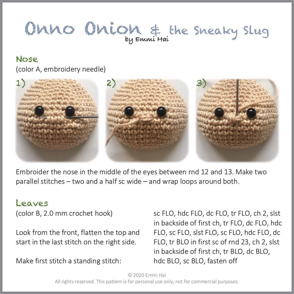 onno onion the sneaky slug