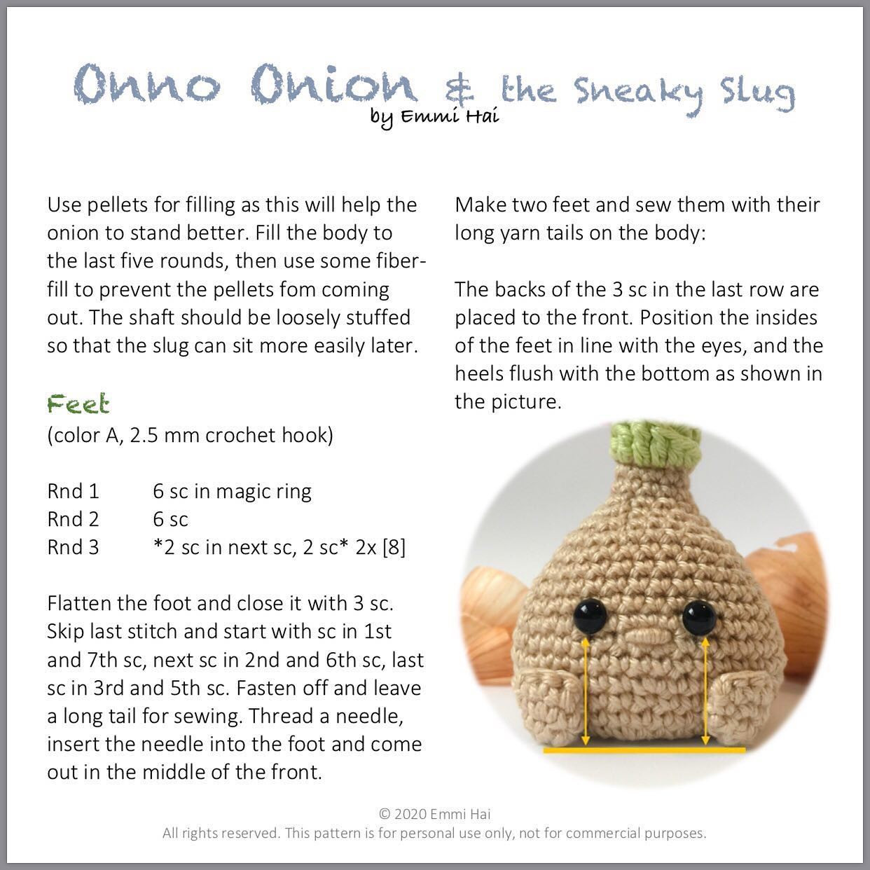 onno onion the sneaky slug