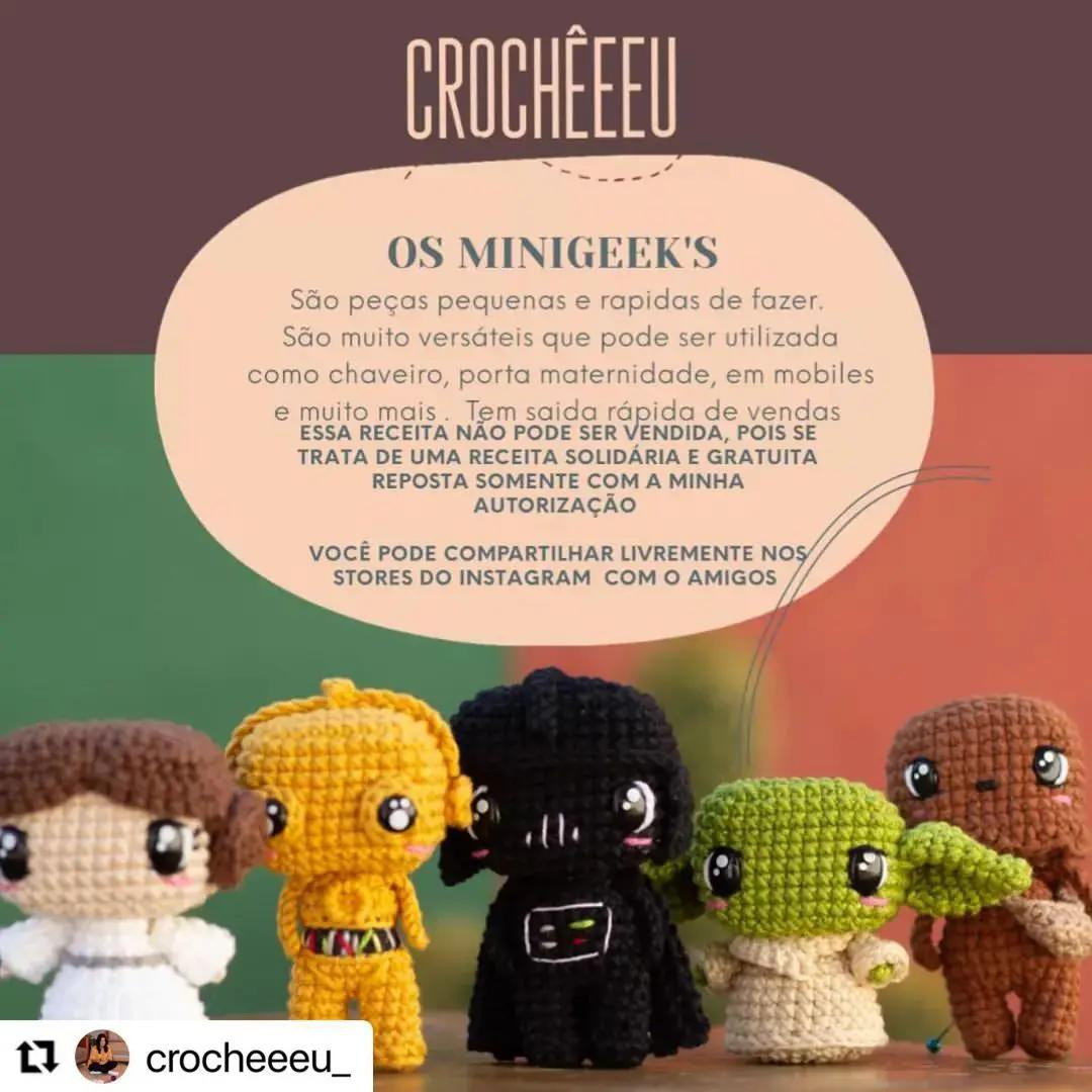 Patrón Gratis @crocheeeu_ #starwars #amigurumitiktok #c3po #amigurumi #tejidocrochet #hiladosmagicos #freeparttern #amigurumilove #patrongratis