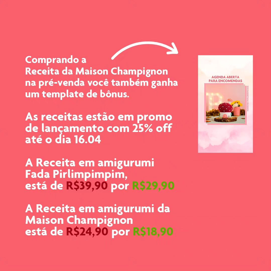 Pré-venda da #Fada mais bela do mundo encantado!
Essa é a Pirlimpimpim ✨, uma fada do dente muito encantadora e cheia de detalhes que arrebatam os corações por onde ela passa.