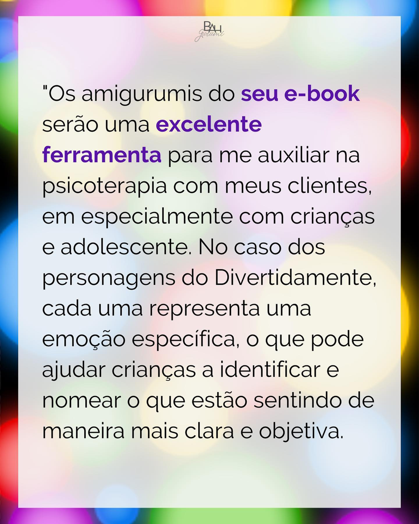 😌 Que os e-books do Divertidamente são lindos você já sabe mas hoje vim trazer a opinião de três profissionais da área para dar mais credibilidade 👌🏼