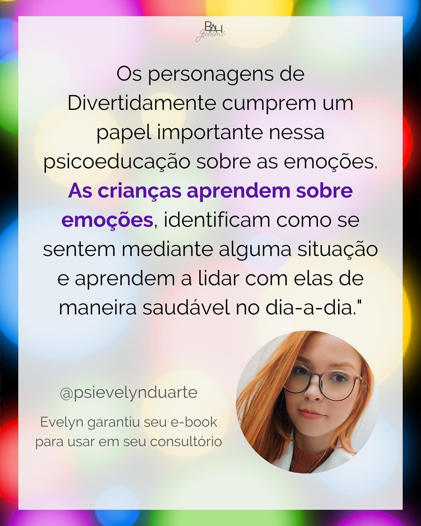 😌 Que os e-books do Divertidamente são lindos você já sabe mas hoje vim trazer a opinião de três profissionais da área para dar mais credibilidade 👌🏼