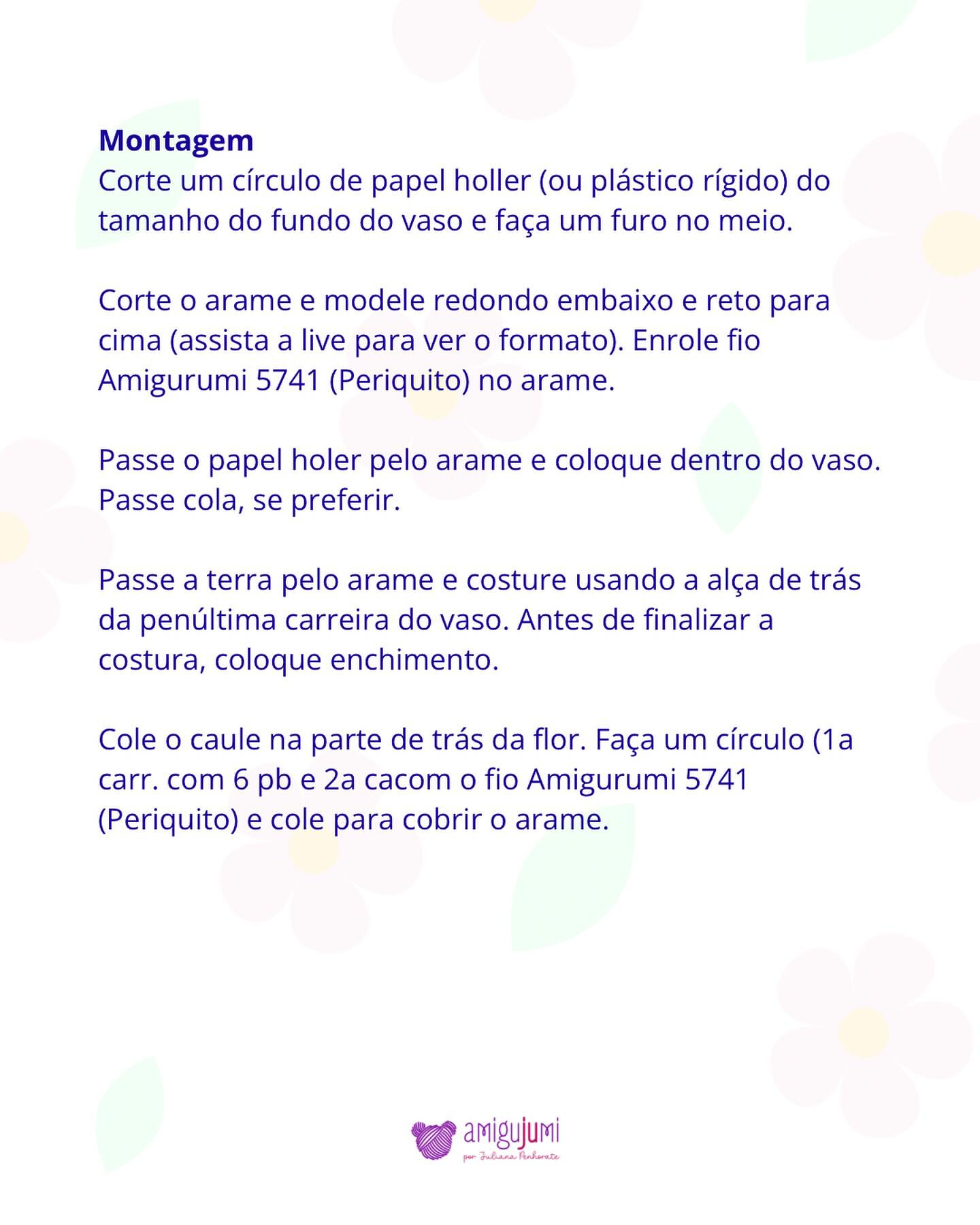 [RECEITA GRATUITA] Fiz esse vasinho com flor ontem na Live no Facebook da @circuloprodutos já pensando no Dia Internacional da Mulher que é dia 08 de março!