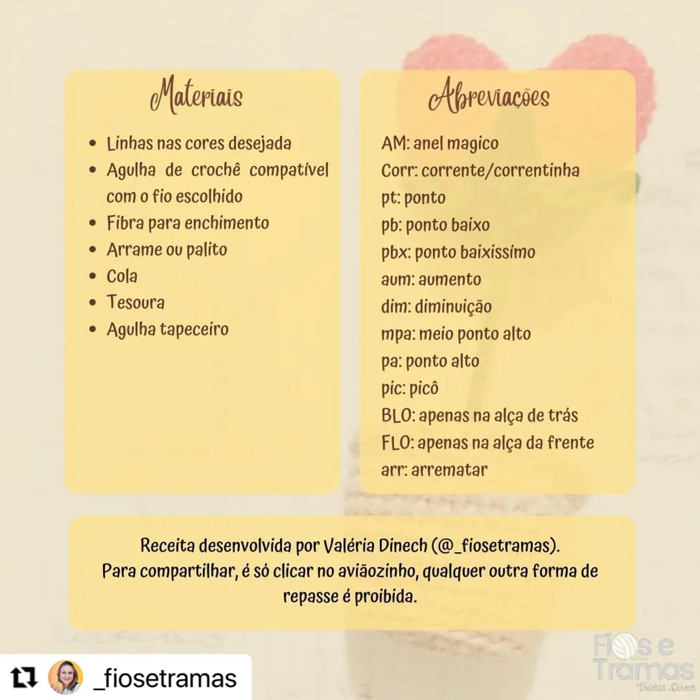 RECEITA GRATUITA
Já nos adiantando pensando aquele presente criativo para as mamães