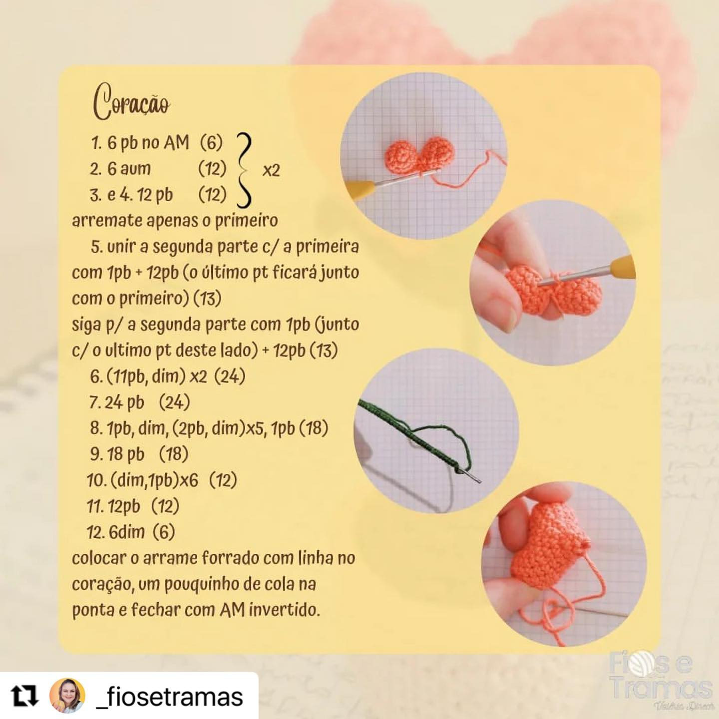 RECEITA GRATUITA
Já nos adiantando pensando aquele presente criativo para as mamães