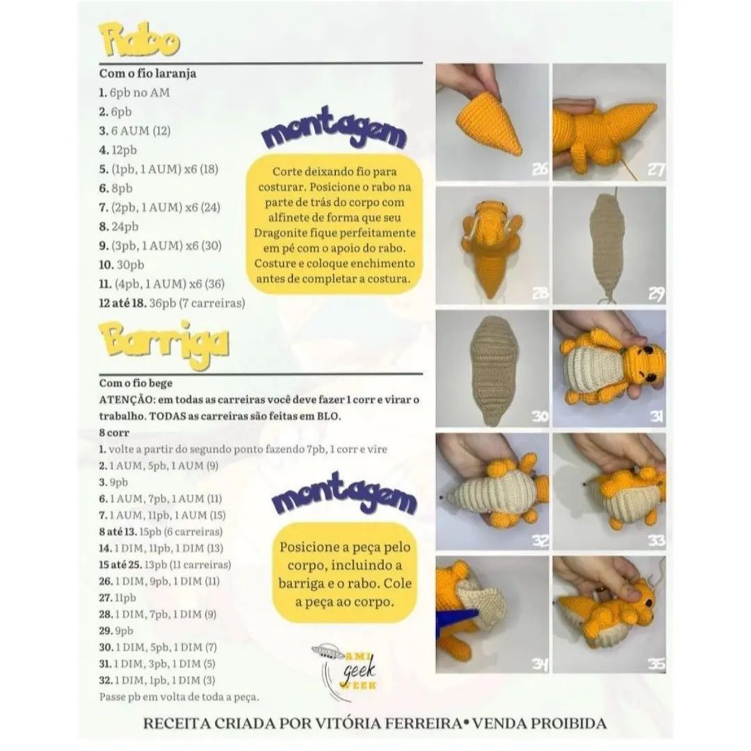 Receita gratuita❤️
Que fofo!
Por @amigurumisdavit
Por favor!
Não deixe de visitar e curtir a página da Artesã para ficarem por dentro das novidades!
Quando fizerem a receita não esqueçam de marcar a Artesã! 😉😊❤️