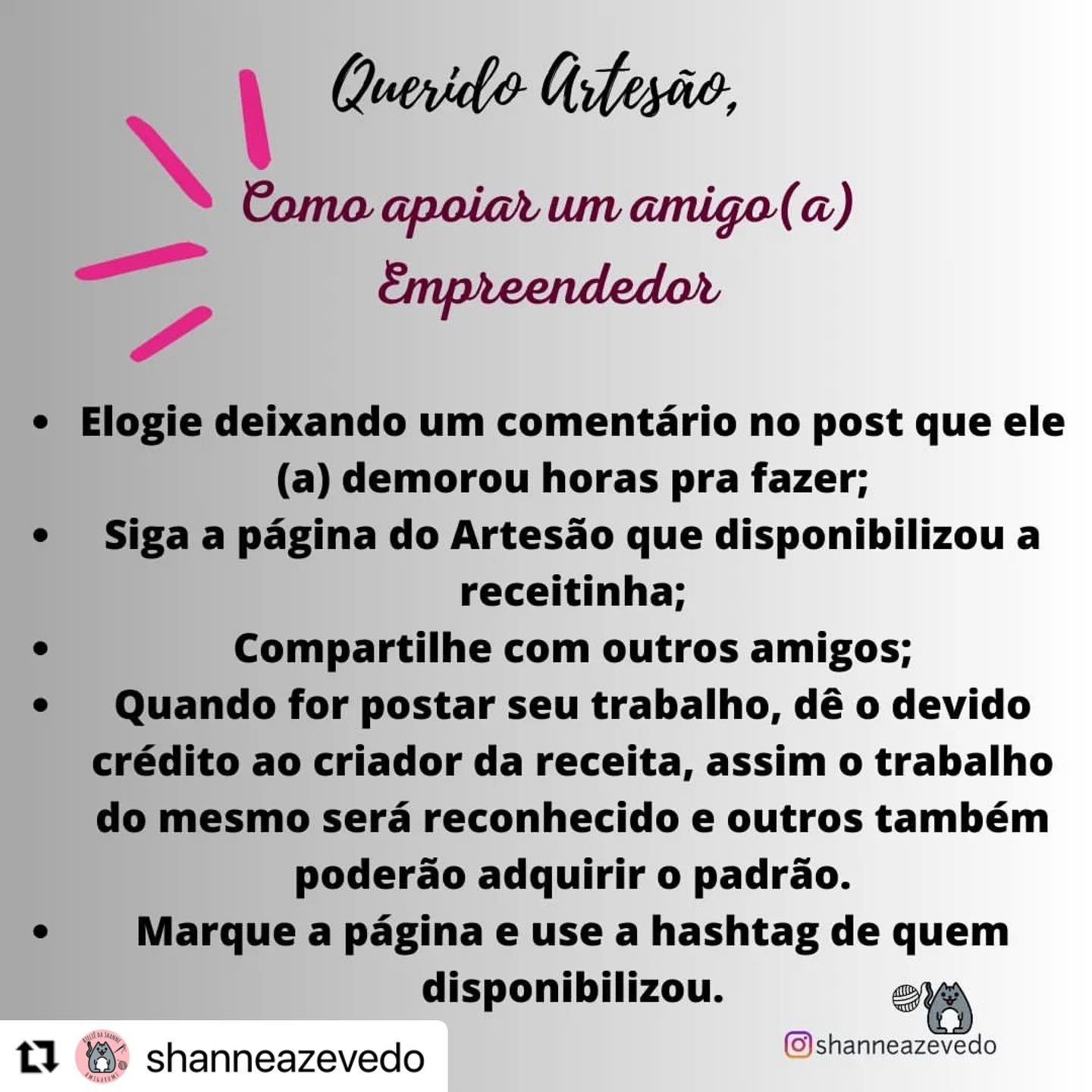 RECEITA GRATUITA
Receitinha chaveiro sorvete da @shanneazevedo

Já estão seguindo ela? Sigam lá que tem muitas novidades.