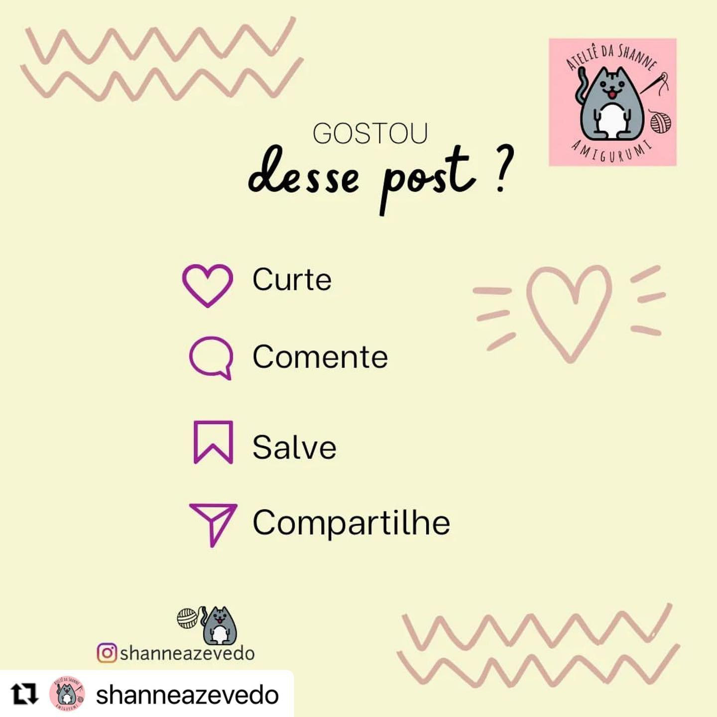 RECEITA GRATUITA
Receitinha chaveiro sorvete da @shanneazevedo

Já estão seguindo ela? Sigam lá que tem muitas novidades.