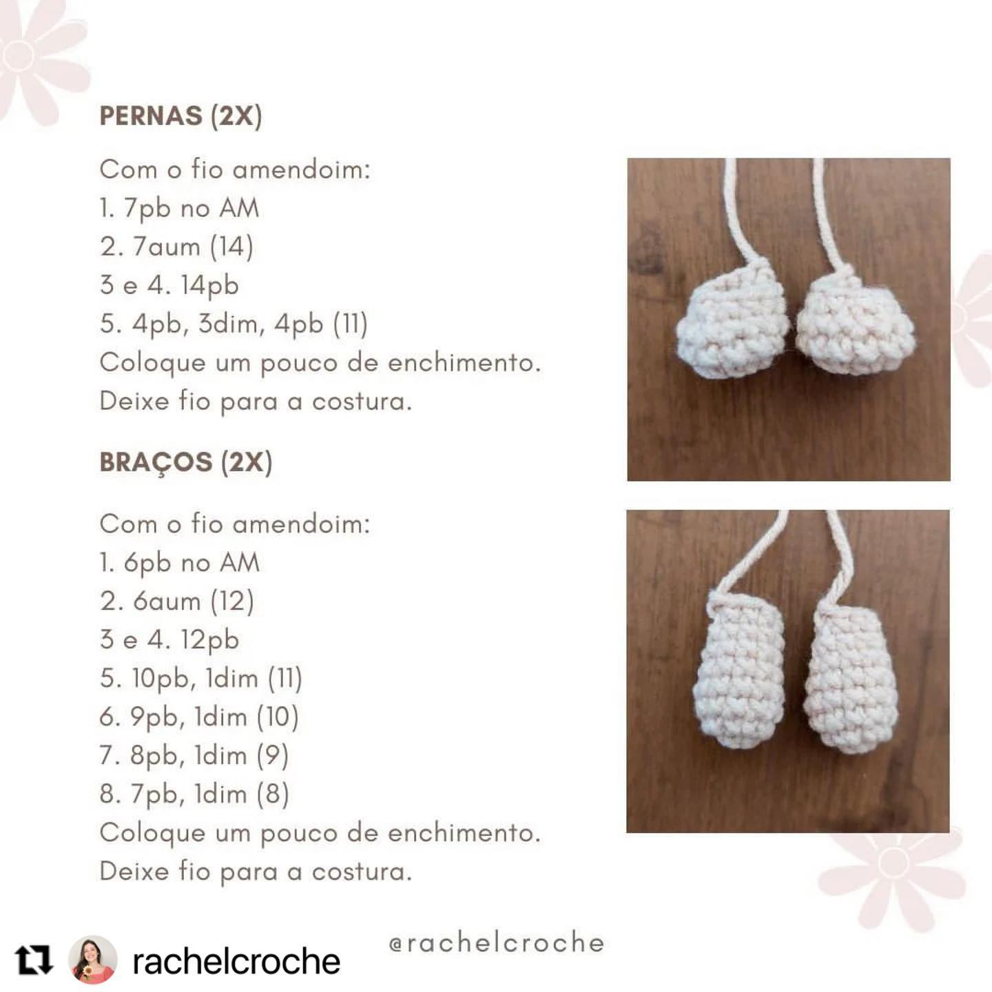 RECEITA GRATUITA
Receitinha fofa da @rachelcroche

Apaixonada nesse mini 🐻