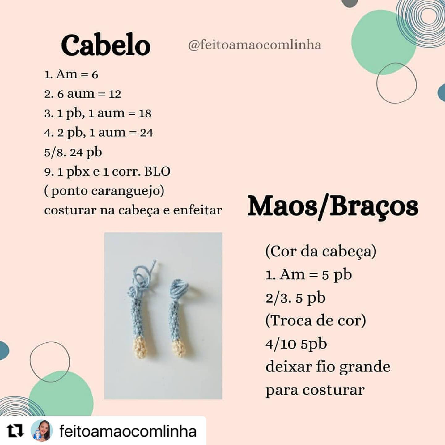 RECEITA GRATUITA

Receitinha maravilhosa 👼da @feitoamaocomlinha