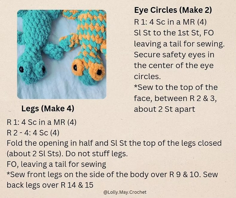 slick the salamander free pattern