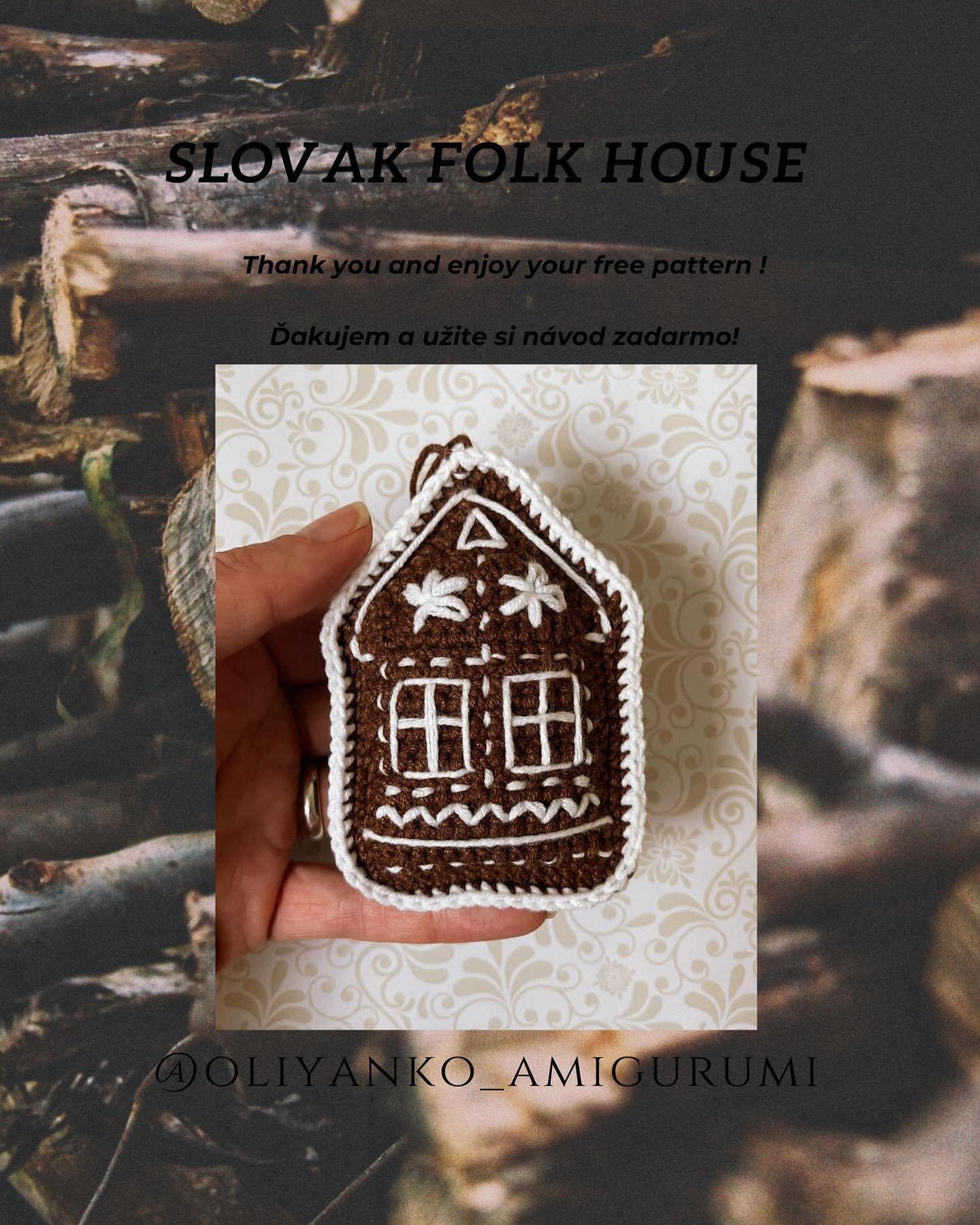 slovak flok house free pattern