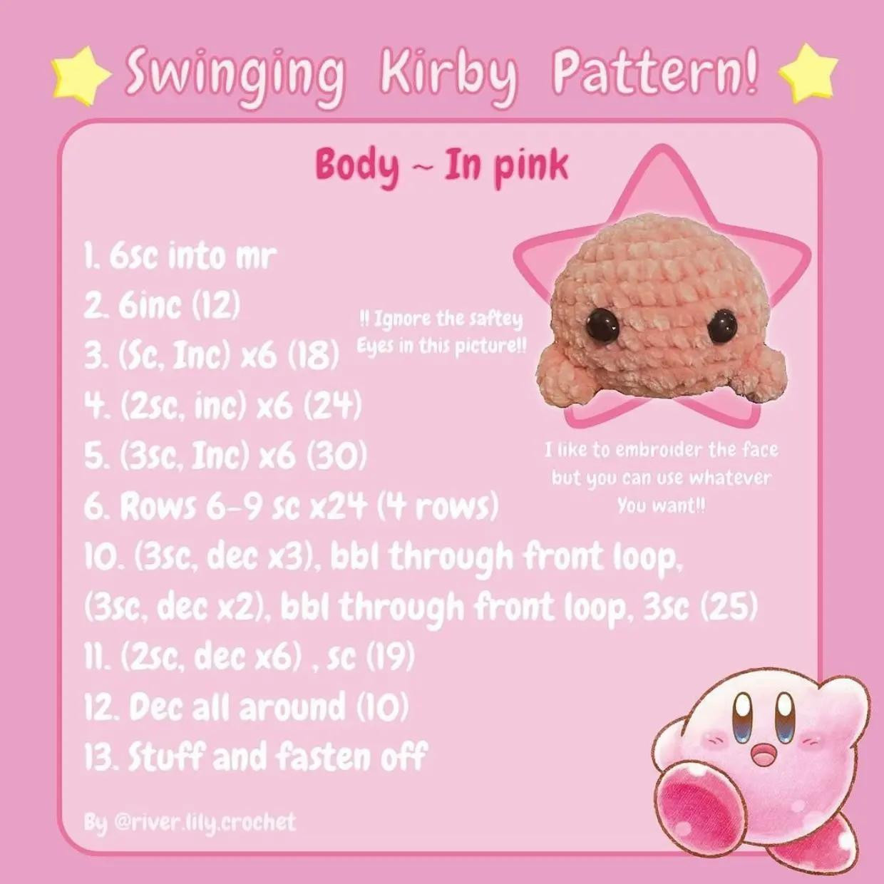 swinging  kirby pattern