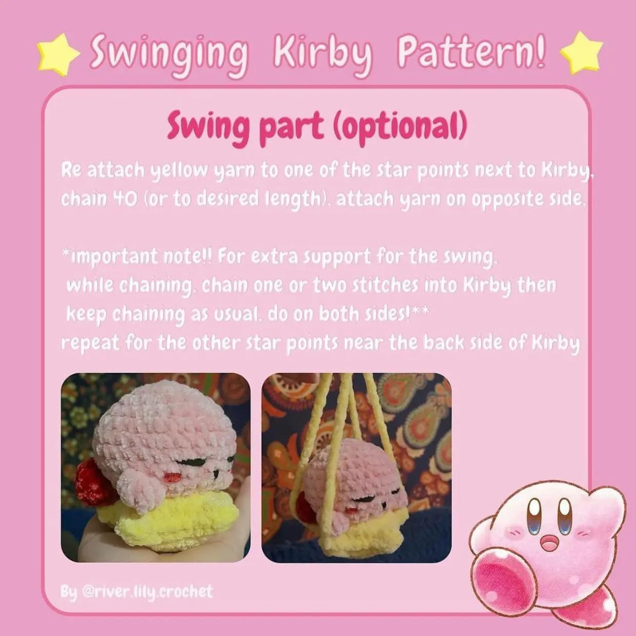 swinging  kirby pattern