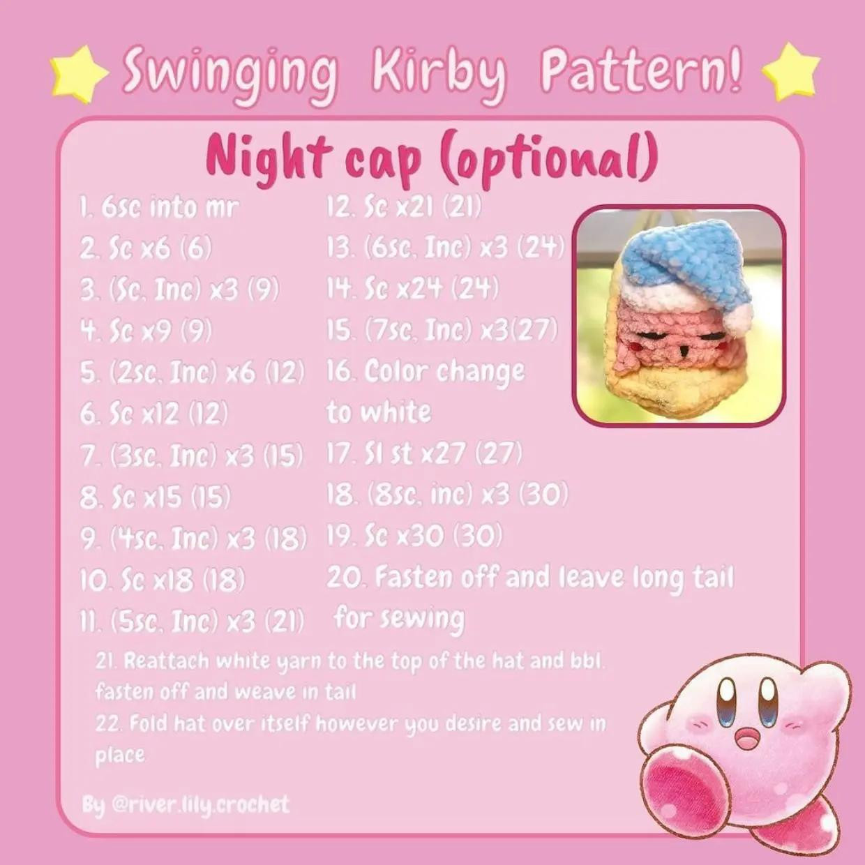 swinging  kirby pattern