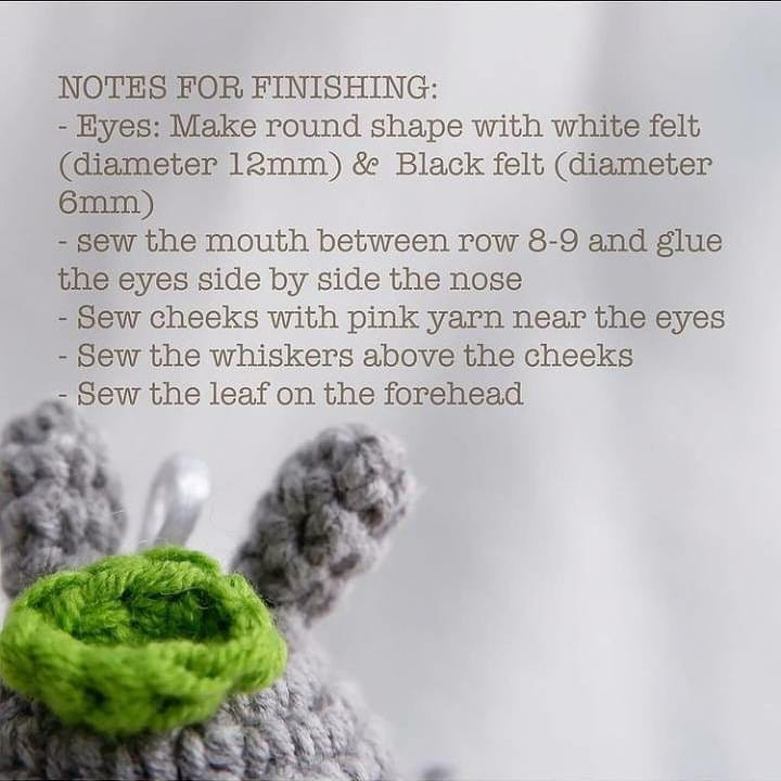 totoro free crochet pattern