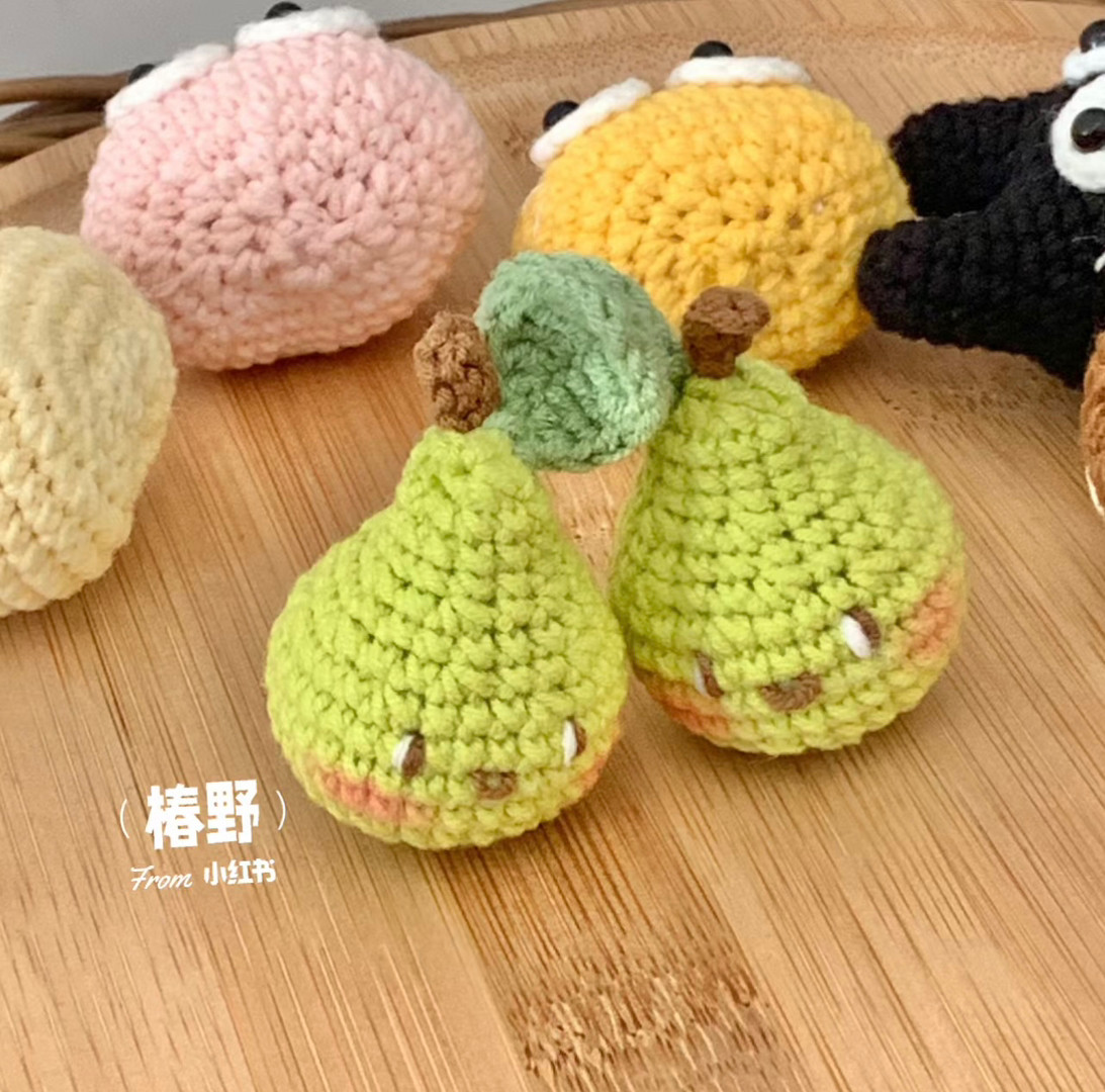 Trái lê siu cấp kuteee✨#crochet #suutamchart #kawaiicrochet #ilovehandmade #socute