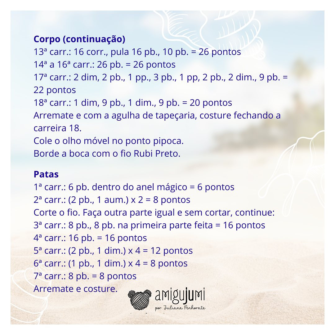 “Vem chegando o verão, o calor no coração..” me inspirei no verão e nas férias para fazer essa peça para vocês!!