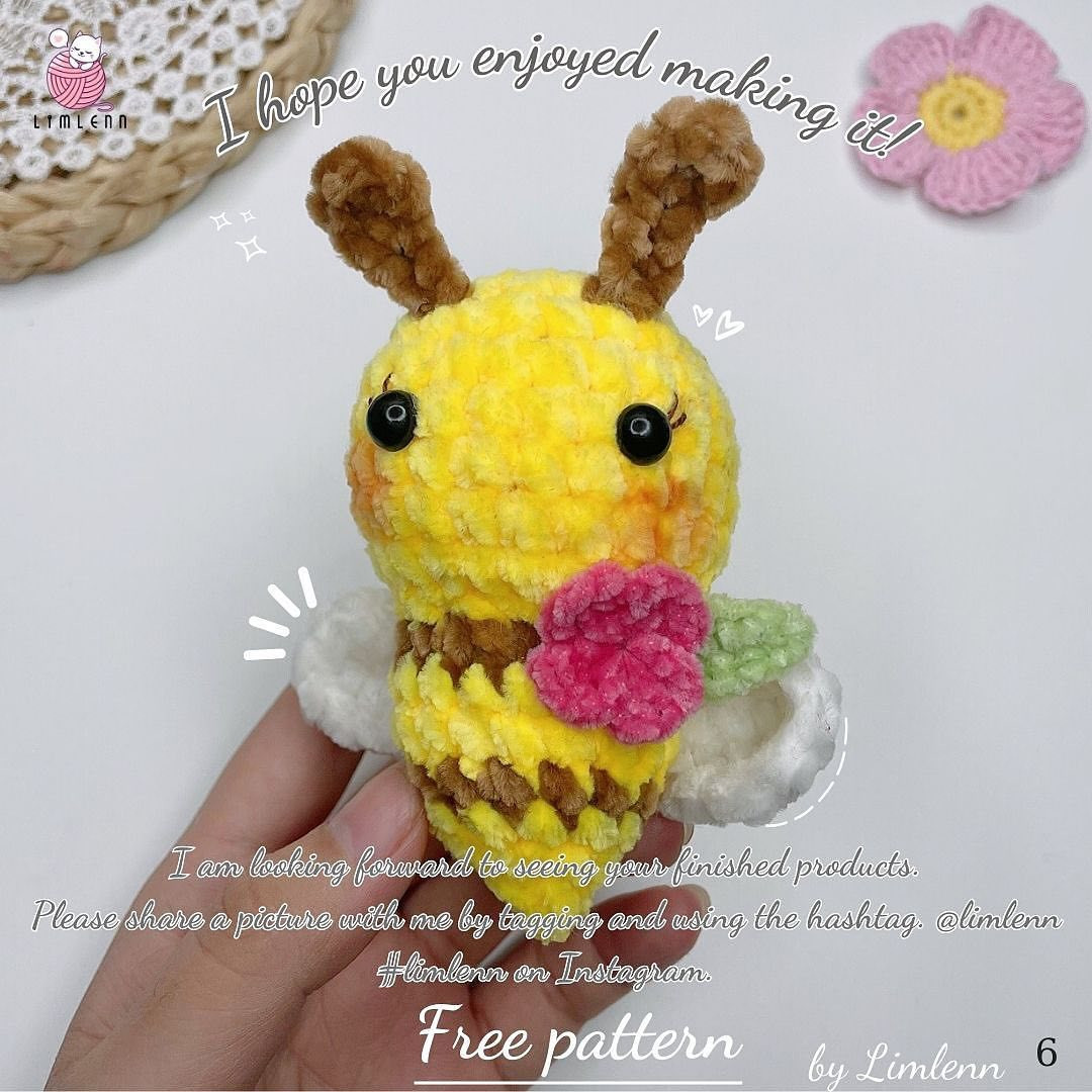 yellow bee Pattern