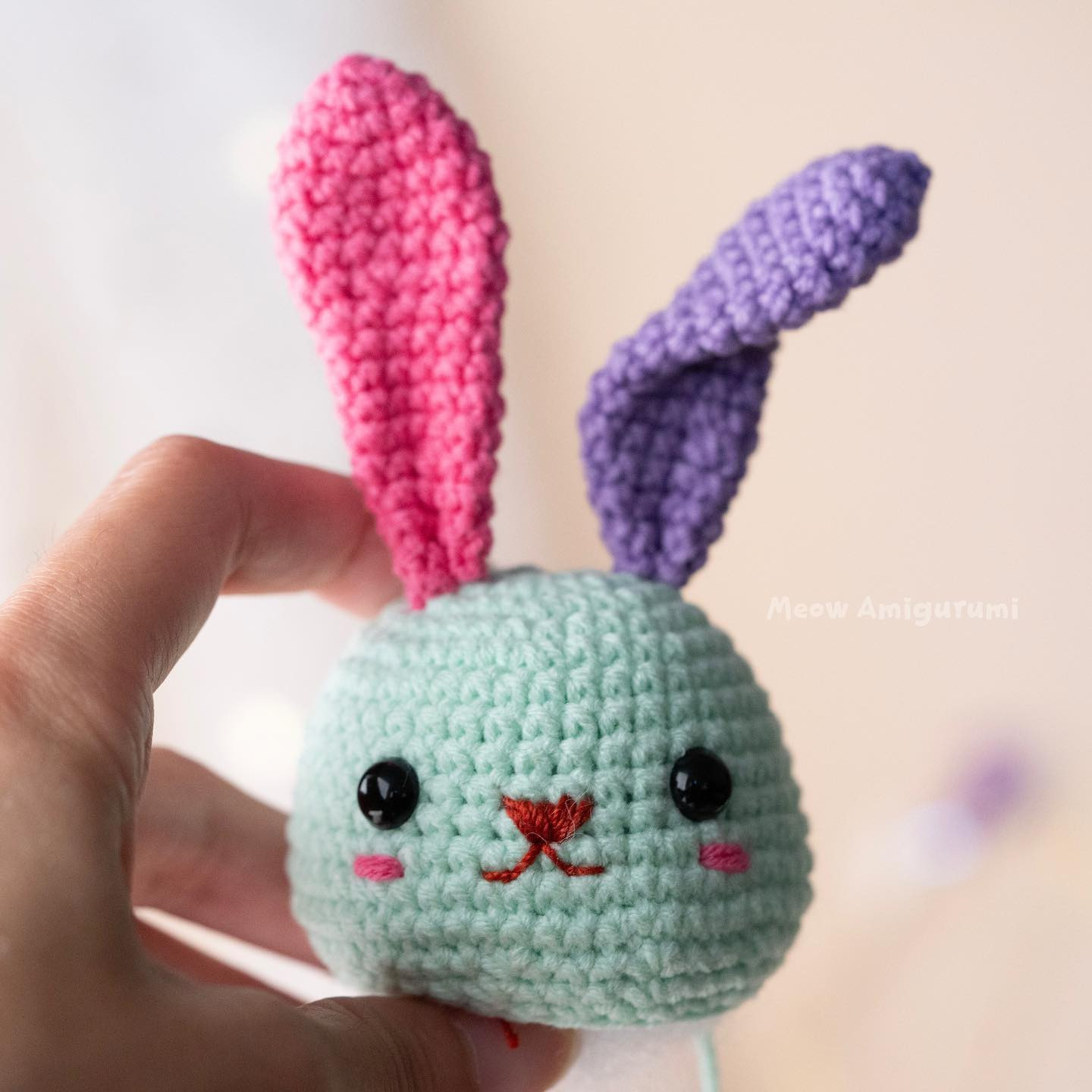 zombie rabbit crochet pattern