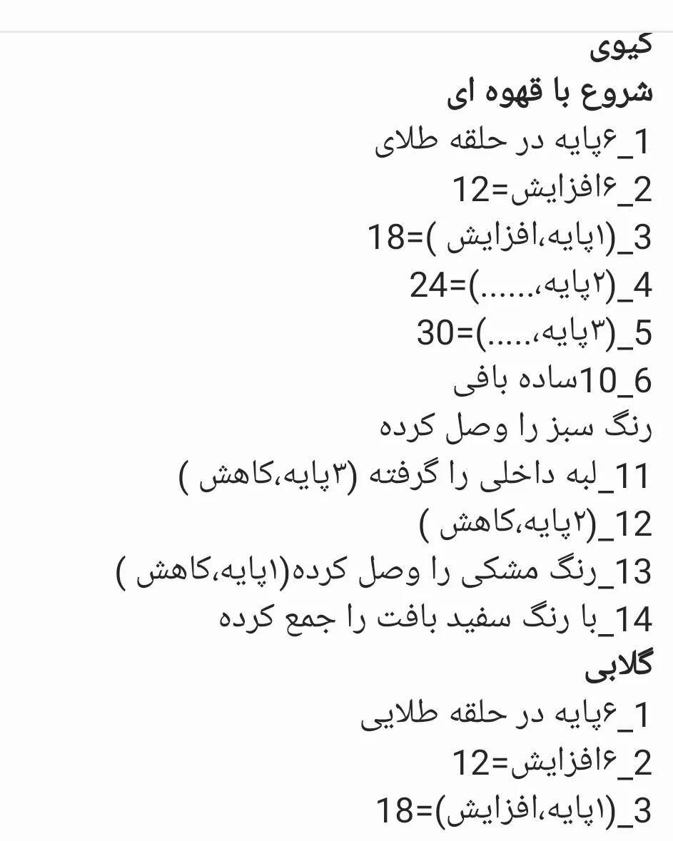 الگوهای سبد گل قلاب بافی برای سیب، هندوانه، توت فرنگی، گلابی، هویج، کیوی، لیمو، کدو تنبل، کدو حلوایی .....