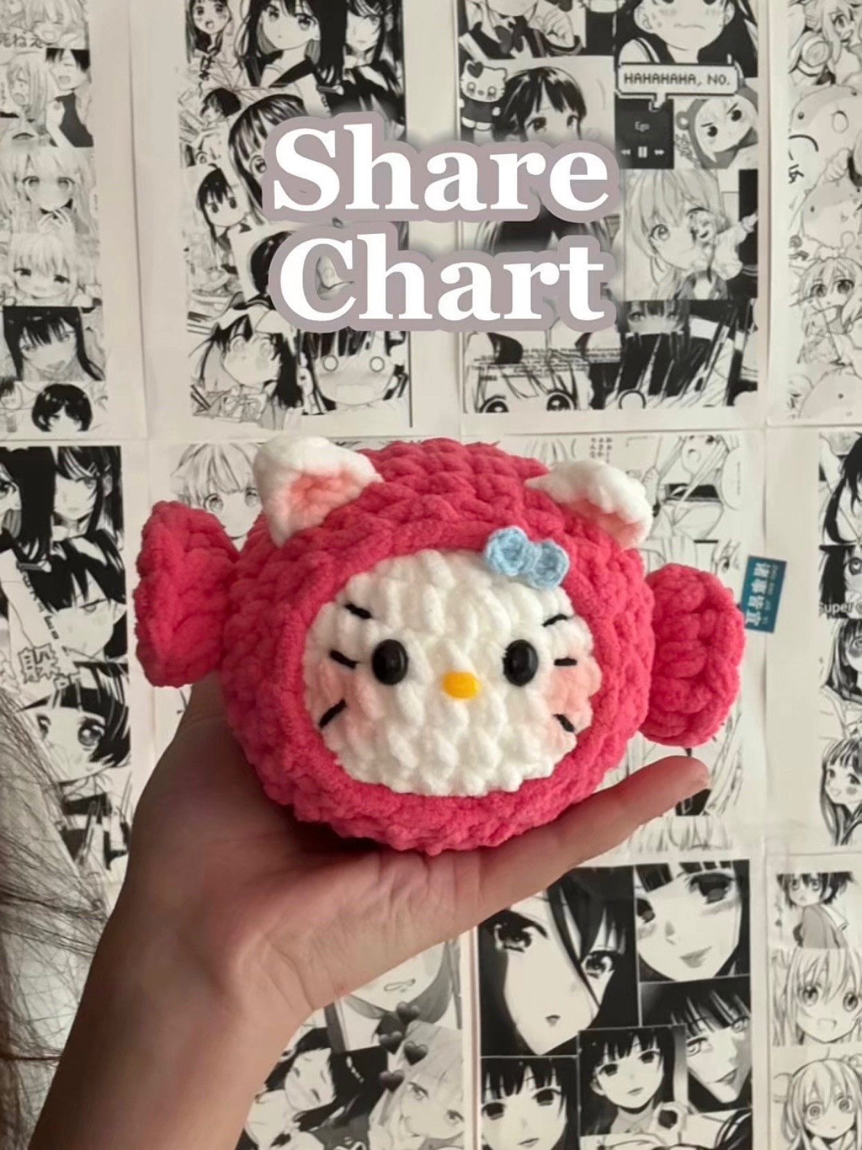 chart móc mochi hello kitty