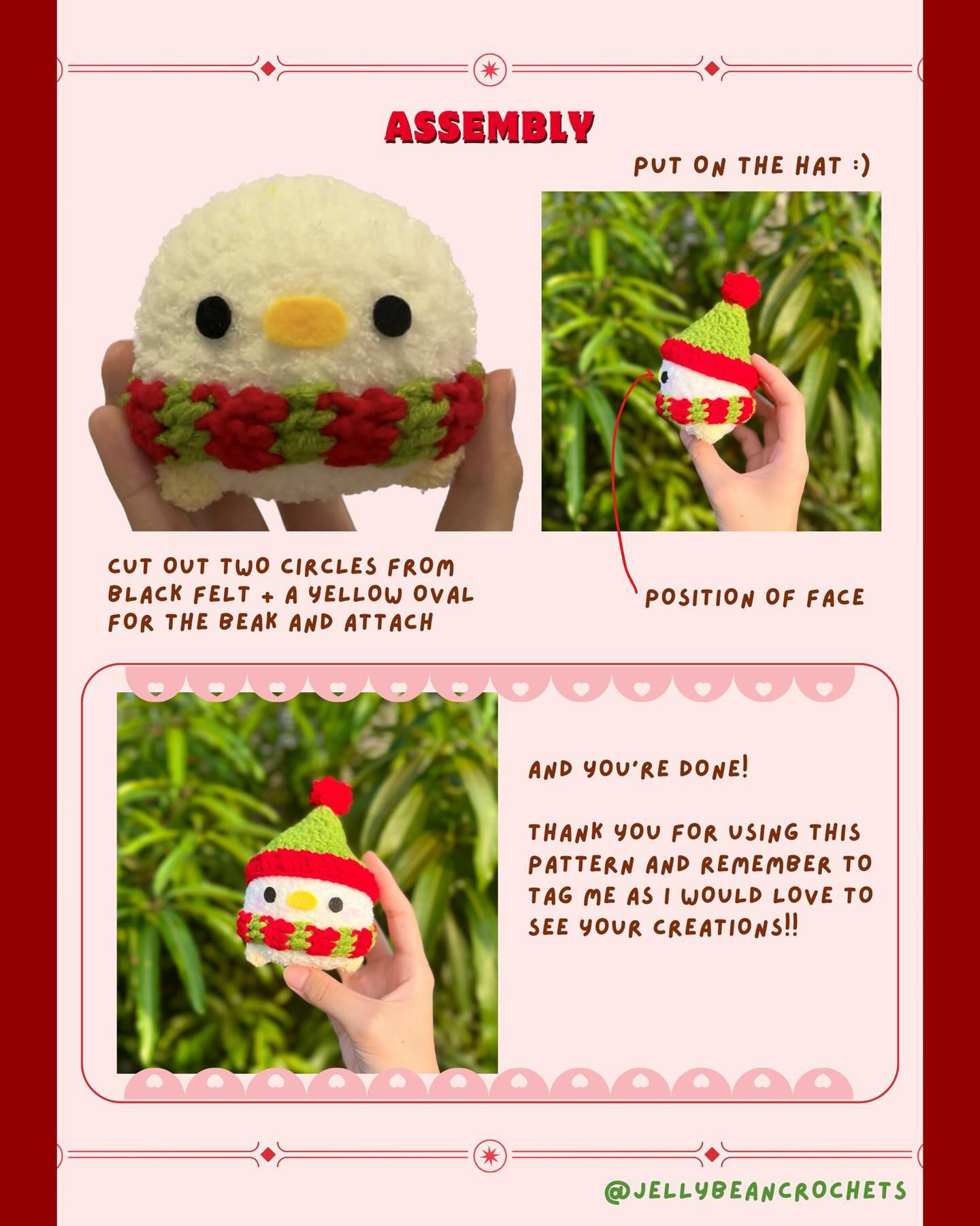 Christmas Duck Free Pattern