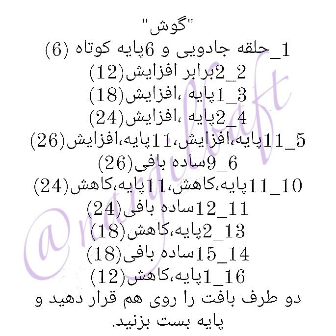 #دستوربافت خرگوش زویی ❌عکس از دستبافت خودمه دوستان لطفا کپی نکنید❌یه عروسک فوق العاده منا