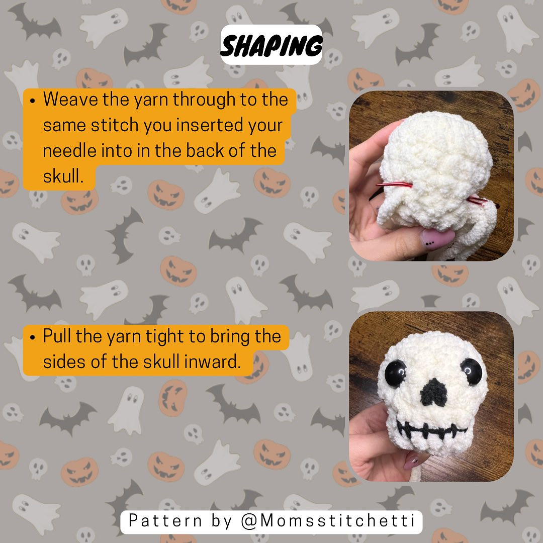 💀 Free Skull Keychain Pattern 💀