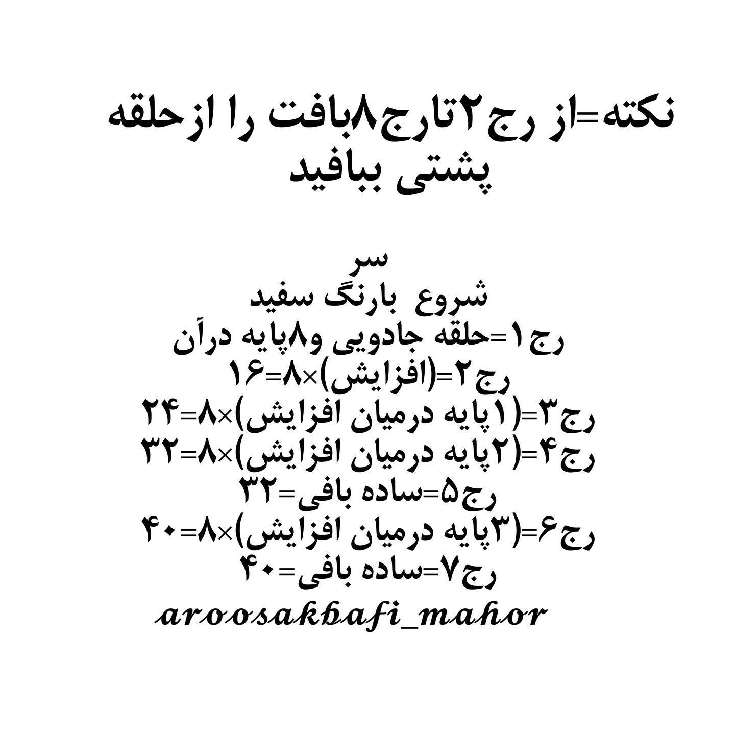 خوب خوب اول ازهمه بگم که عیدتون مبارک اینو عیدی ازطرف بنده ببافیدو عکسای خوشگلشو برام بفر