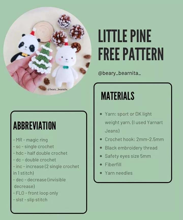 little pine free pattern