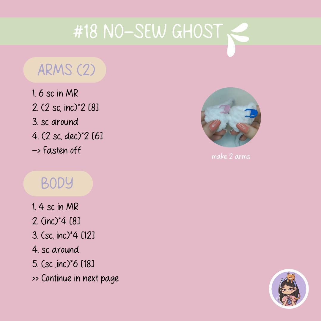 no sew ghost