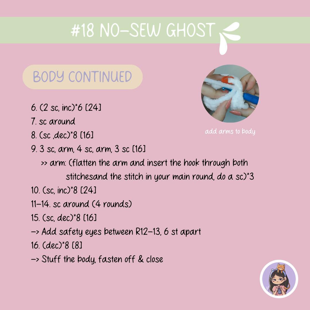 no sew ghost