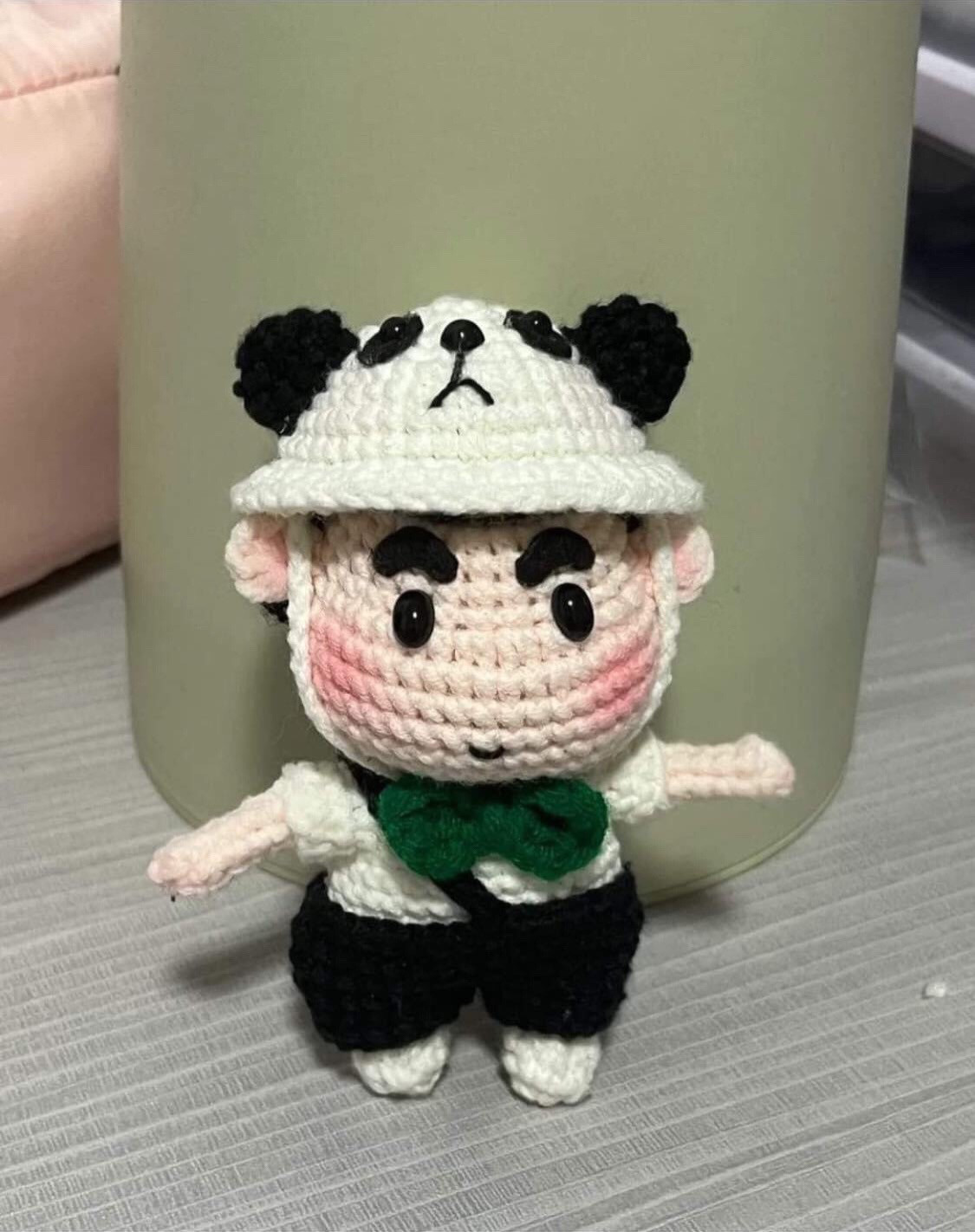 pencil boy crochet pattern