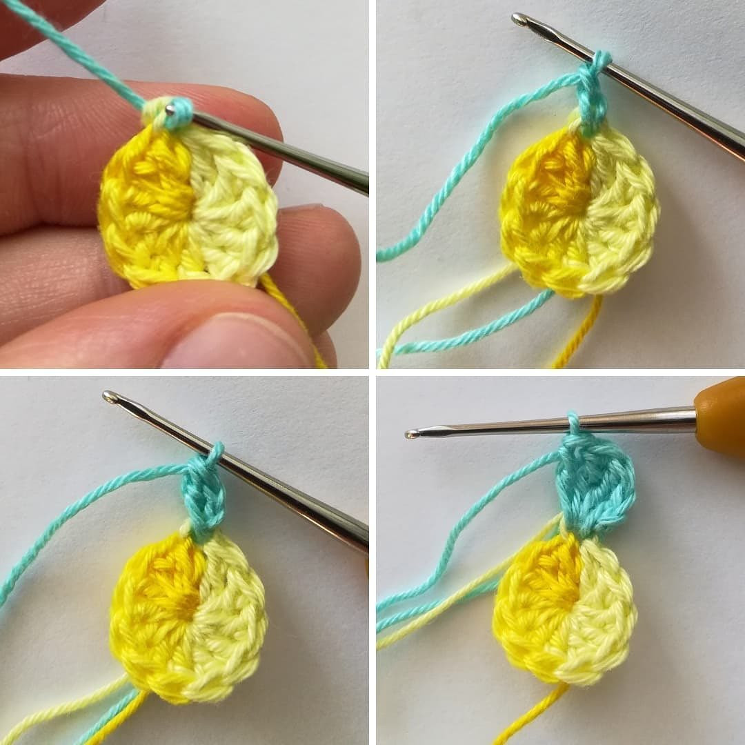 Простые цветочки крючком от автора @crochettoy 🌼🌼🌼Вспоминаем лето с его цветочным разнообразием.При публикации работ отмечайте автора мк #мк_растения_амигуруми