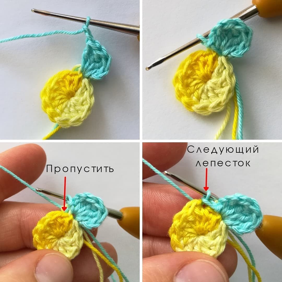 Простые цветочки крючком от автора @crochettoy 🌼🌼🌼Вспоминаем лето с его цветочным разнообразием.При публикации работ отмечайте автора мк #мк_растения_амигуруми