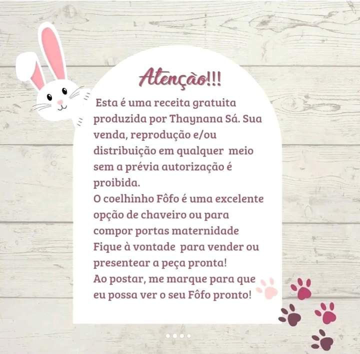 RECEITA GRATUITA PÁSCOA 🐇🍫Receitinha da handmadebythaynana🚨 A parte das orelhinhas que