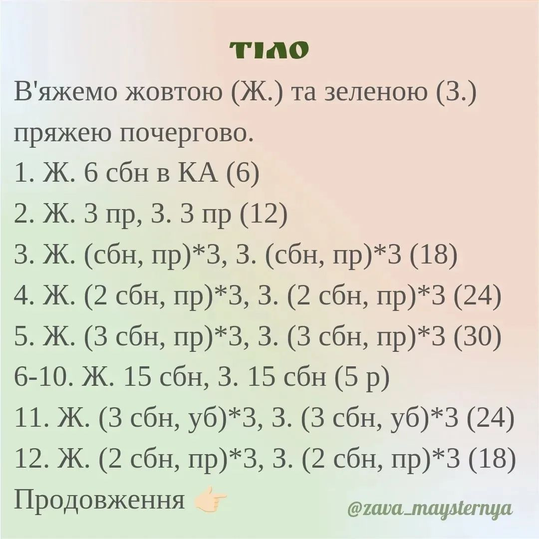 Схема вязания черноглазой черепахи крючком.